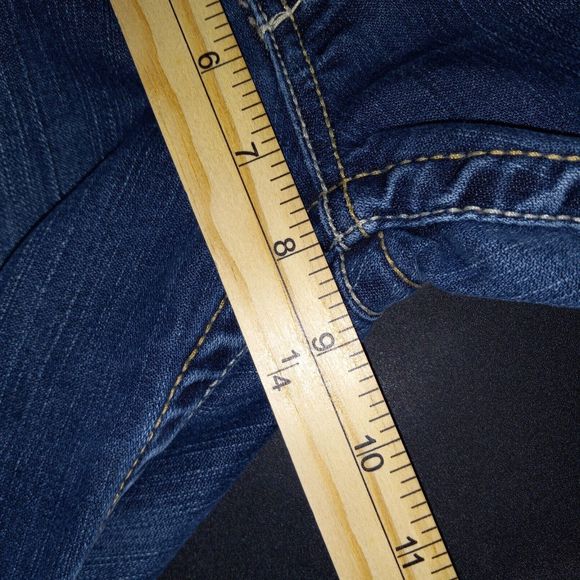 BKE Madison Jeans Tag Size 31x33.5 (Measures 32X33) Low Rise Medium Rise Boot - Picture 12 of 13